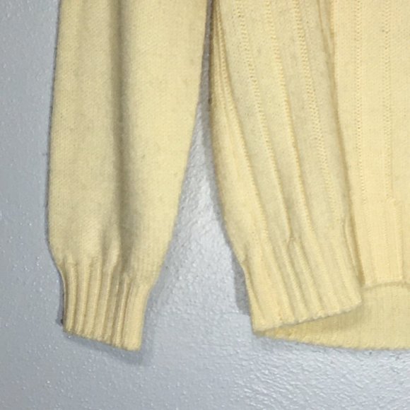 Vintage 60s Knockabouts by Pendleton Fisherman Cable Knit Sweater, 100% Wool - Picture 7 of 11